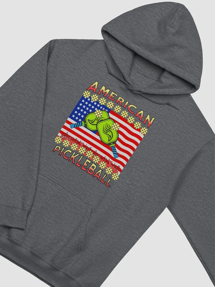 American Pickleball Flag Hoodie product image (4)