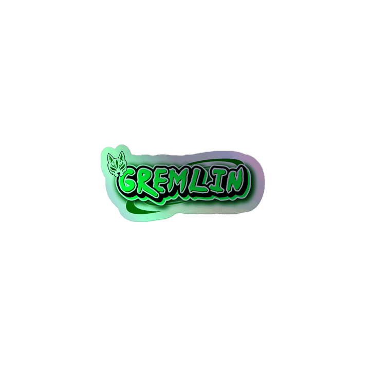 Gremlin Holographic Sticker product image (1)