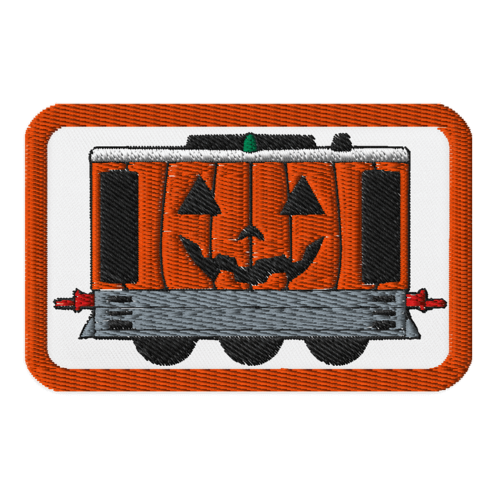 Pumpkin Toby Embroidered Patch product image (1)