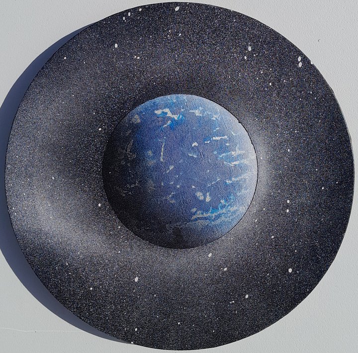 Blue & Purple Planet product image (1)