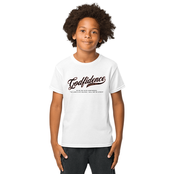 YHWH Kids Tee - "Godfidence" product image (2)