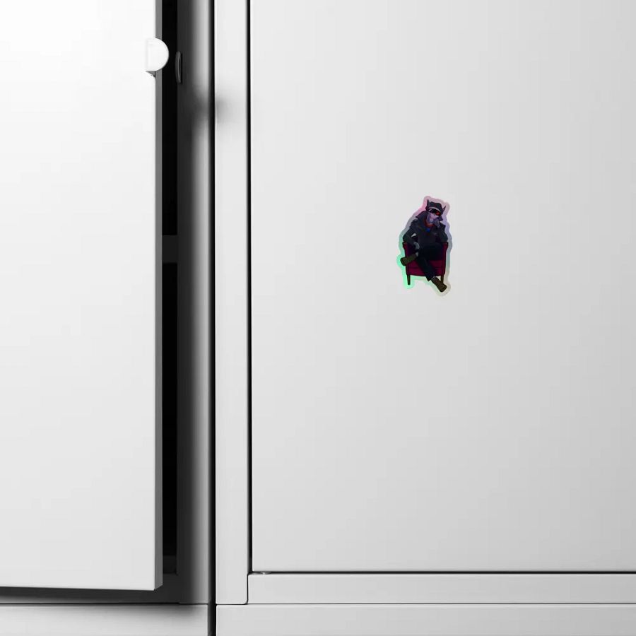 Movie Cage Holographic Sticker product image (6)