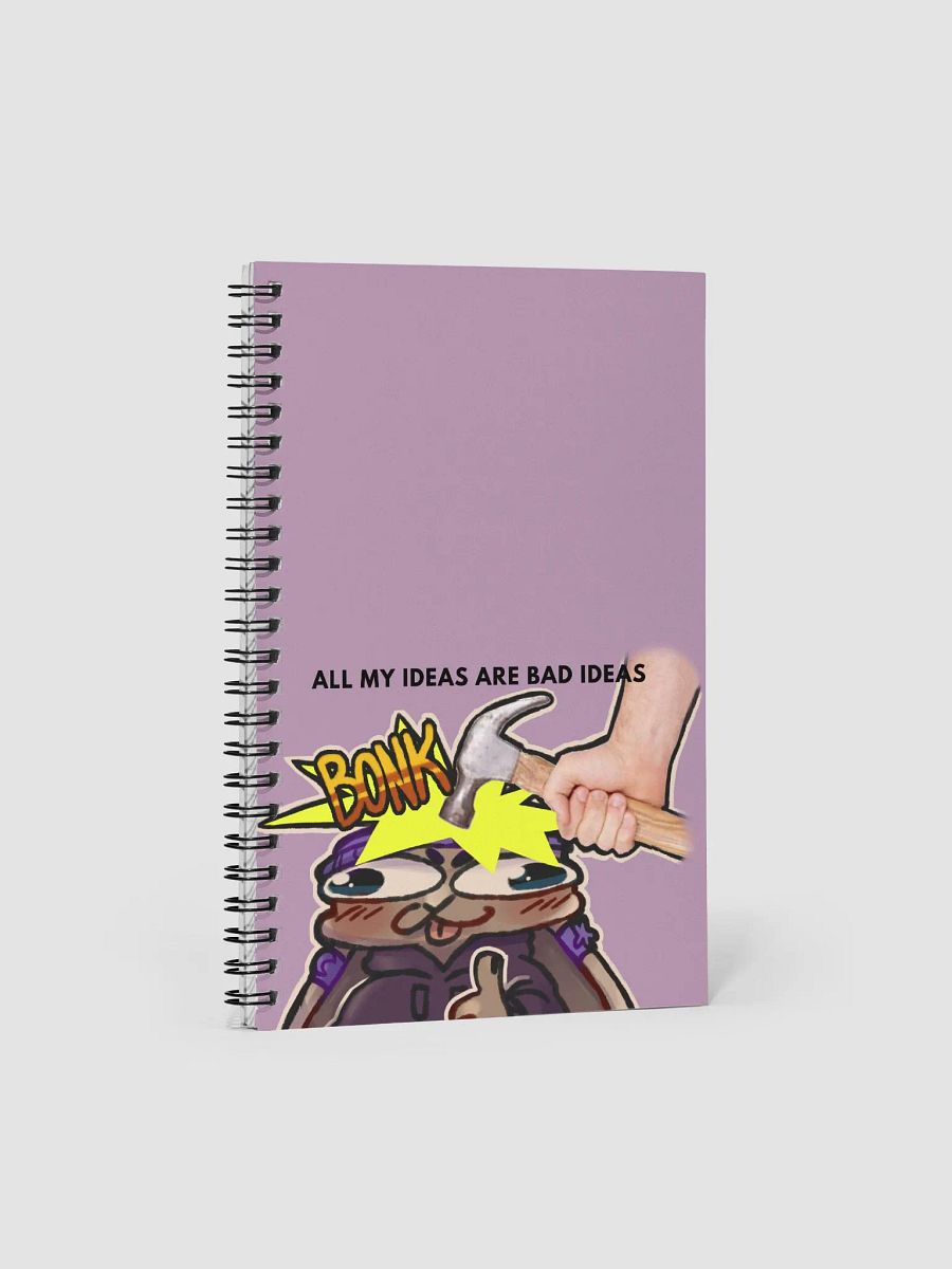 All My Ideas Are Bad Ideas Notebook product image (1)
