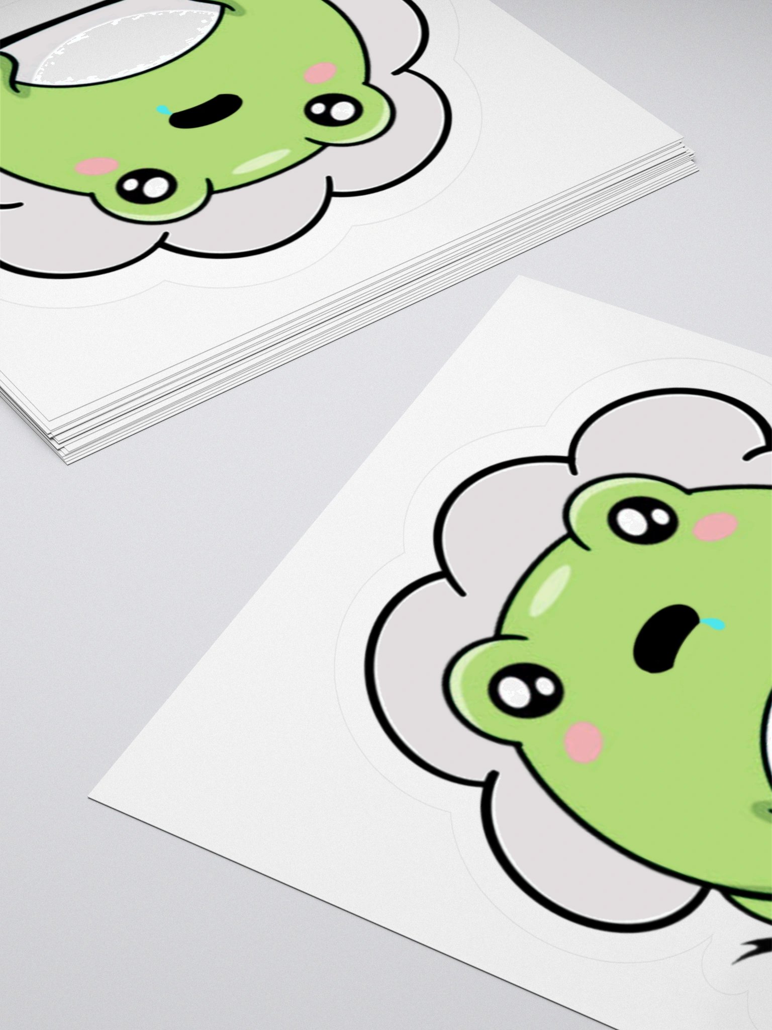 Brain Frog Sticker product image (10)
