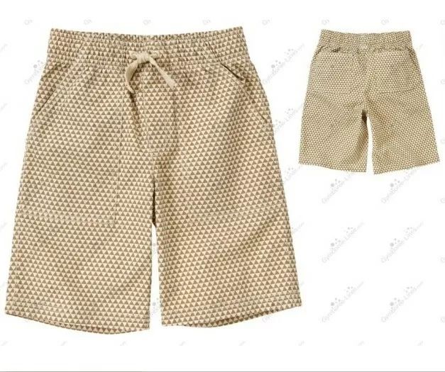 Gymboree Boys sz 12 Shorts Yacht Team Geometric Print Shorts Vintage NWT product image (1)