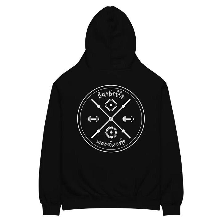 Barbells & Woodwork X Emblem Unisex Hoodie product image (2)