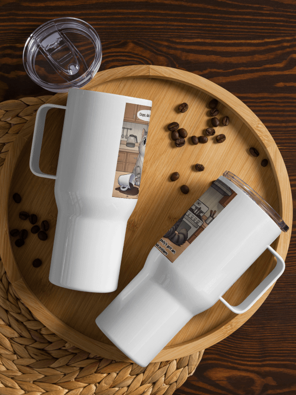 Oops, Did I Do That? Travel Mug With A Handle product image (2)