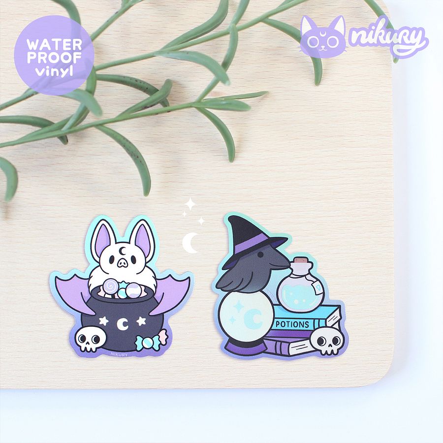 Holographic Matt Raven Sticker product image (5)