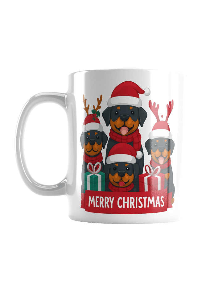 Rottweiler Santa Paws Christmas Mug product image (3)
