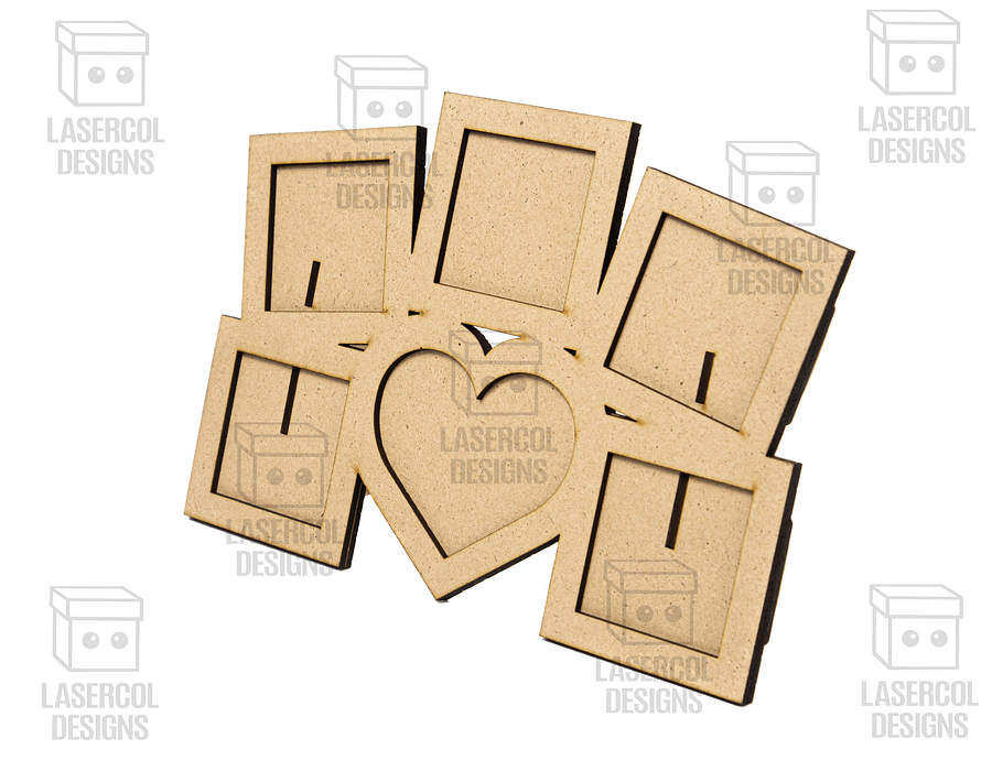 Photo Frames Set 4 (5 Styles) - Laser Cut Files product image (10)