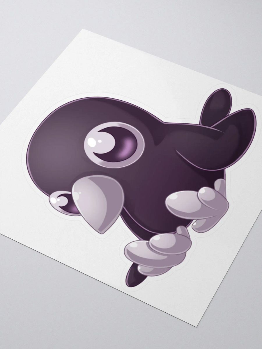 Toll the Raven Plush Sticker product image (9)