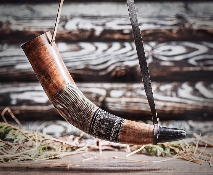 Viking Battle Horn - "Strength in Battle" product image (2)