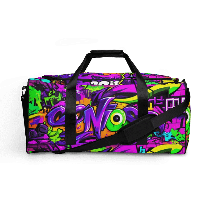 Urban Style: Graffiti Duffel Bag - The Ultimate Gym Companion product image (1)