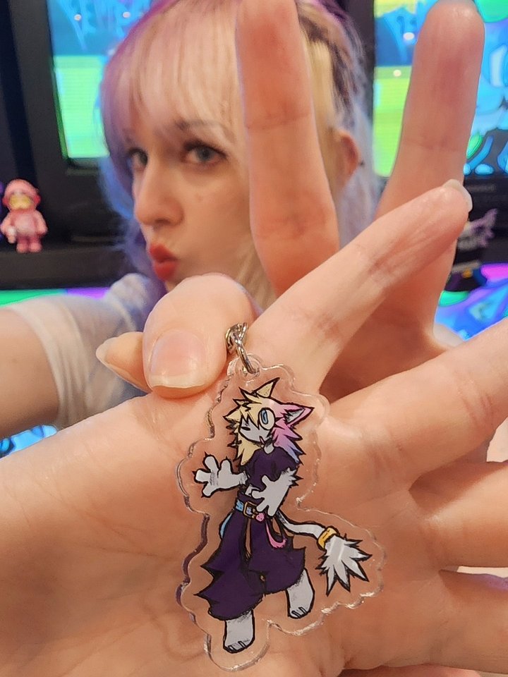 FEM&M Acrylic Keychain product image (2)