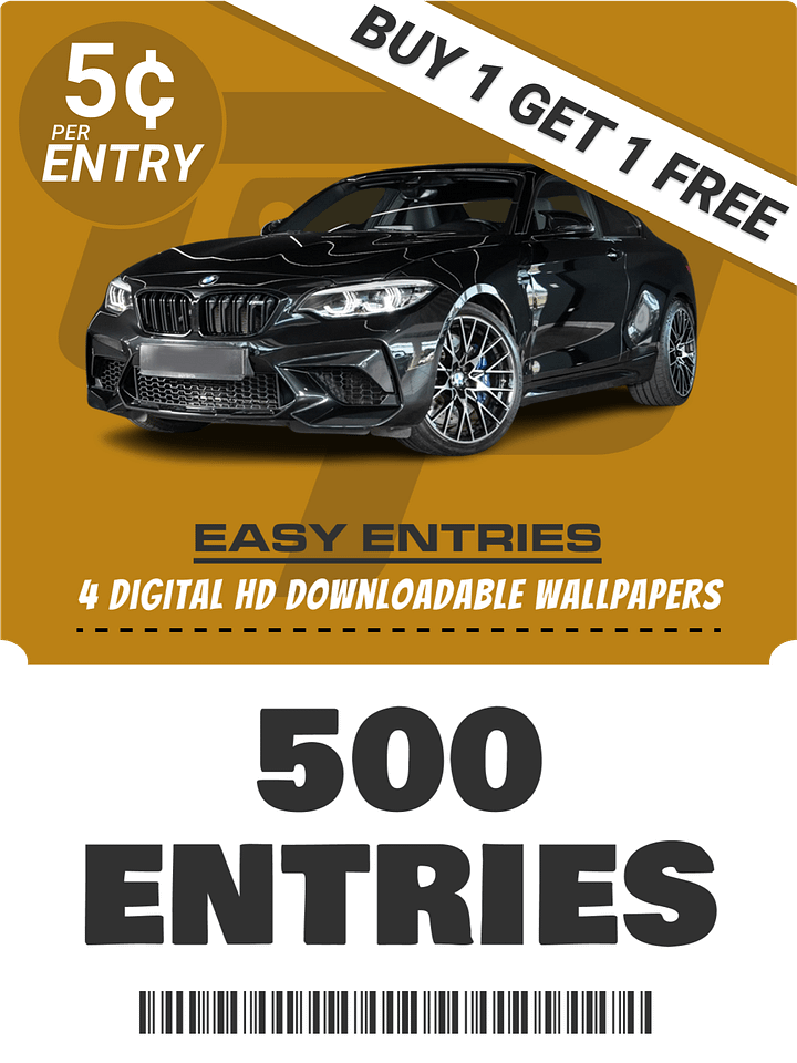 Easy Entry Gold - BOGOF (1000 Entries) product image (1)