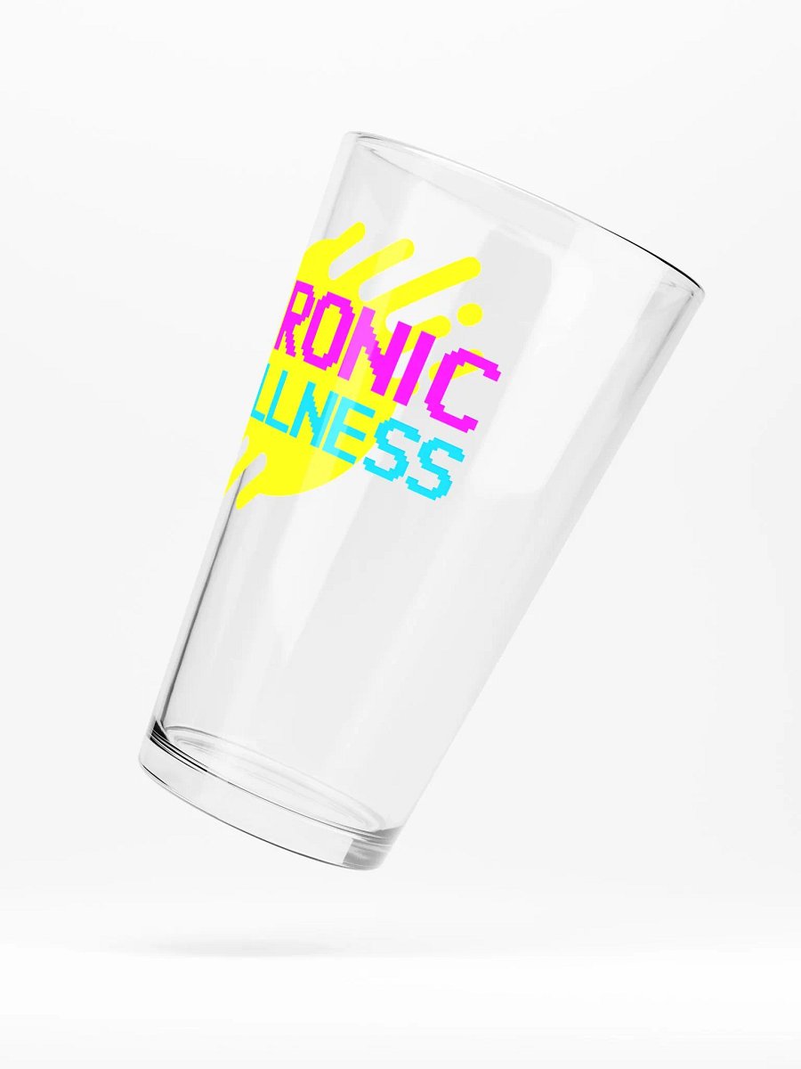 Chronic Chillness pint glass product image (5)
