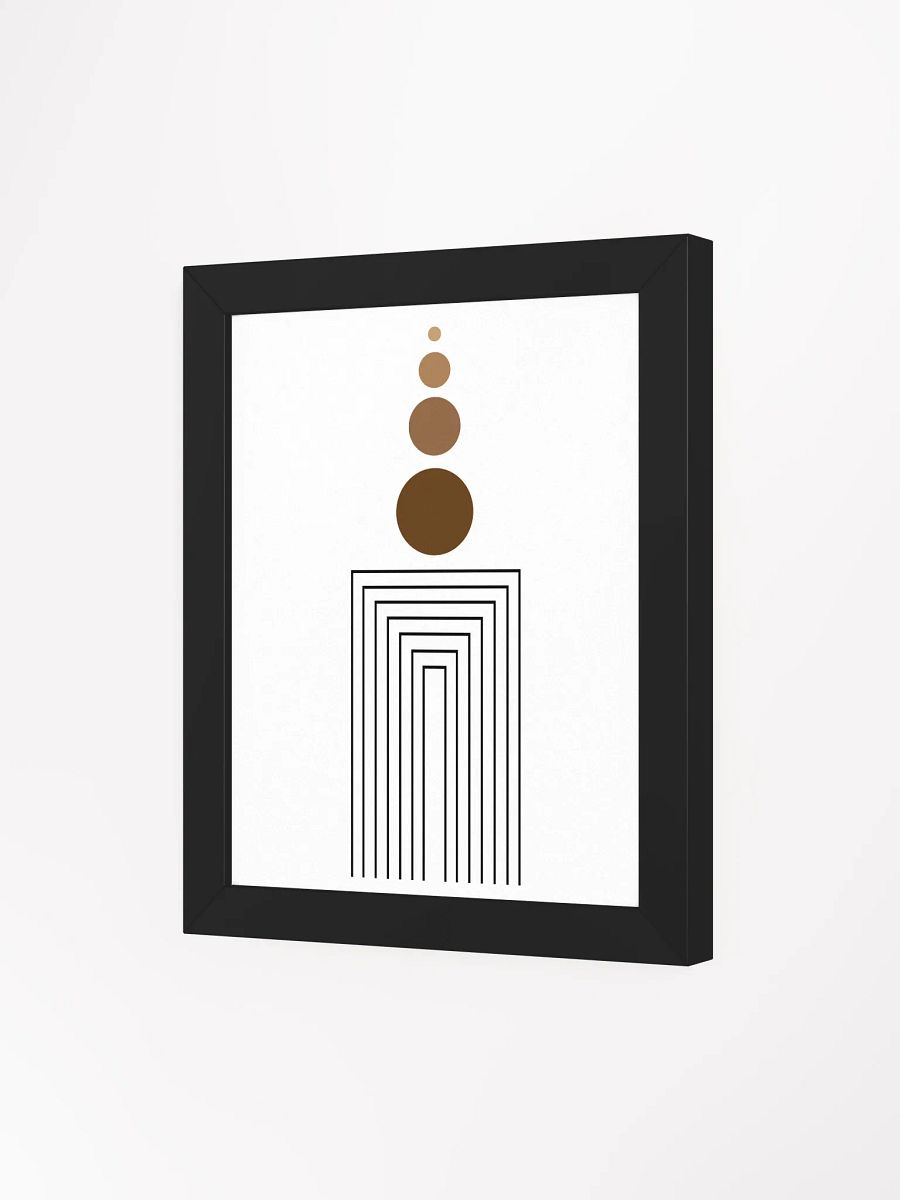 Concentric Rectangles Framed Poster product image (3)