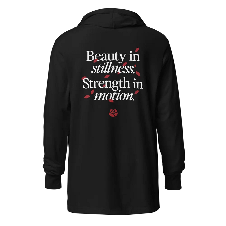 Bella+Canvas Unisex Hooded Long Sleeve Tee product image (2)