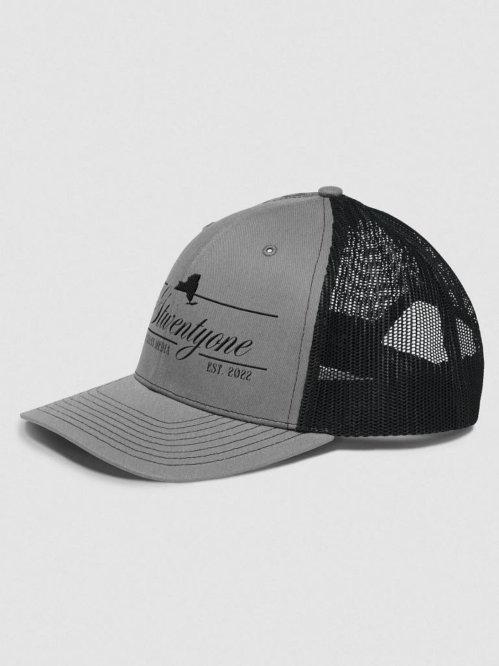 AG21 Script Trucker Hat (Black) product image (2)