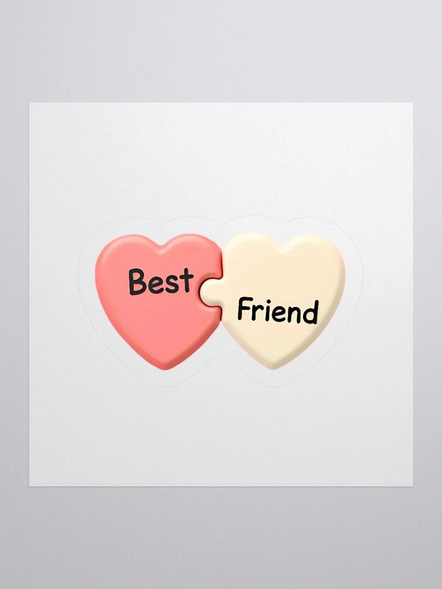 Best Friend Puzzle Kiss Cut Stickers product image (1)
