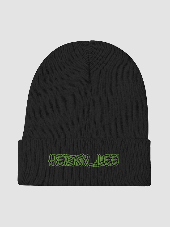 [herky_lee] Embroidered Beanie product image (1)