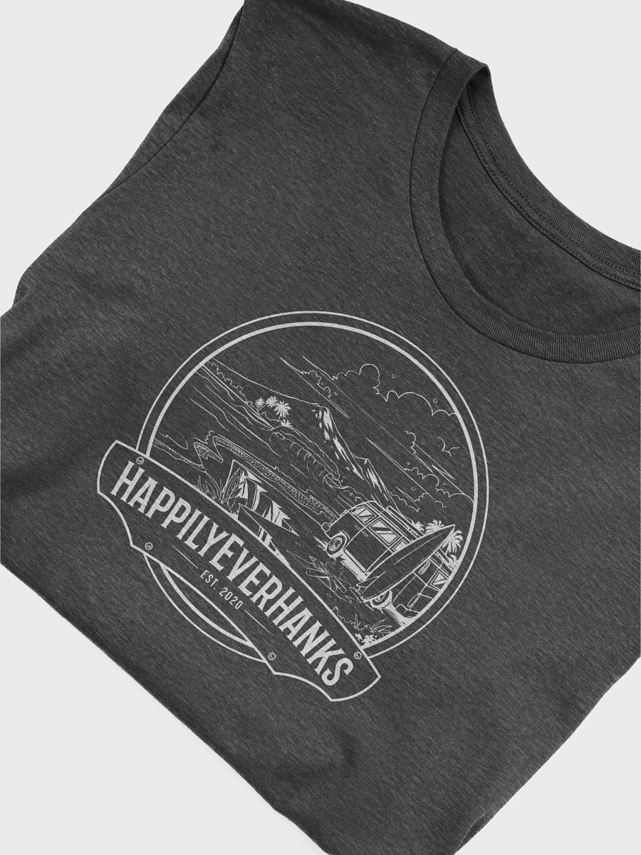 Unisex Short Sleeve Tee - White Beach Logo product image (3)