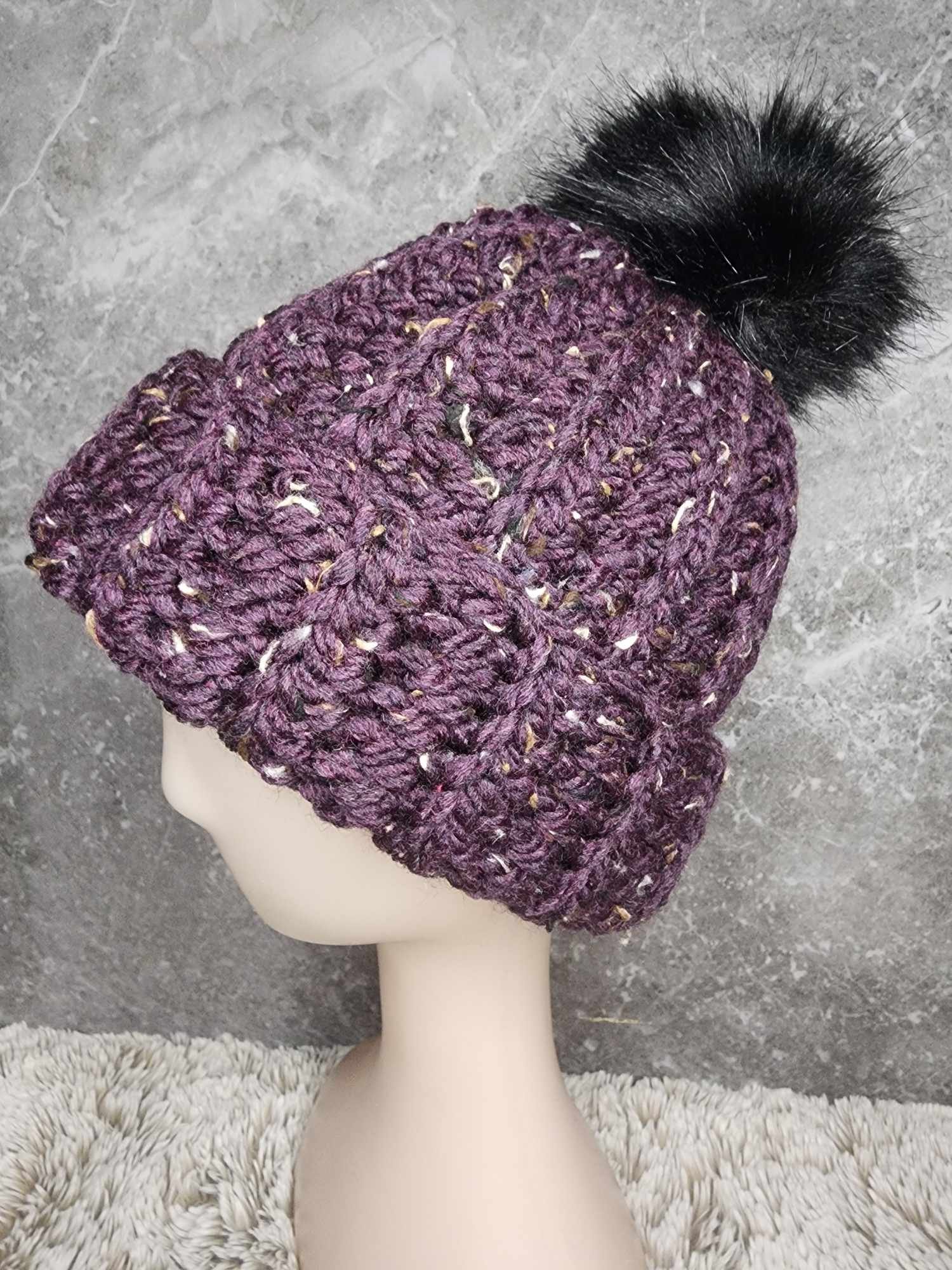 JN Crochet Unisex Beanie, Speckled product image (5)