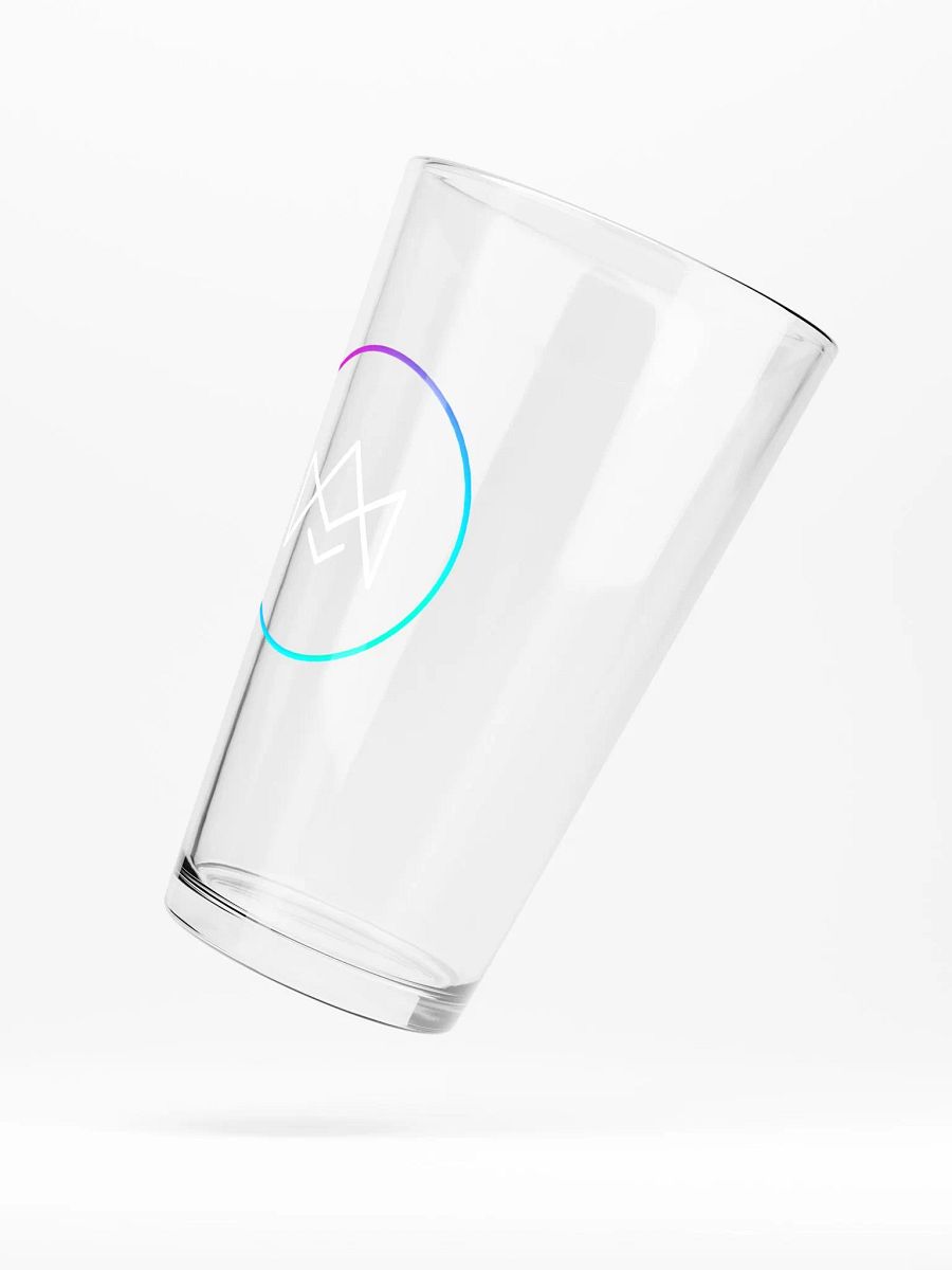 MayLouuu Logo Pint Glass (white) product image (5)