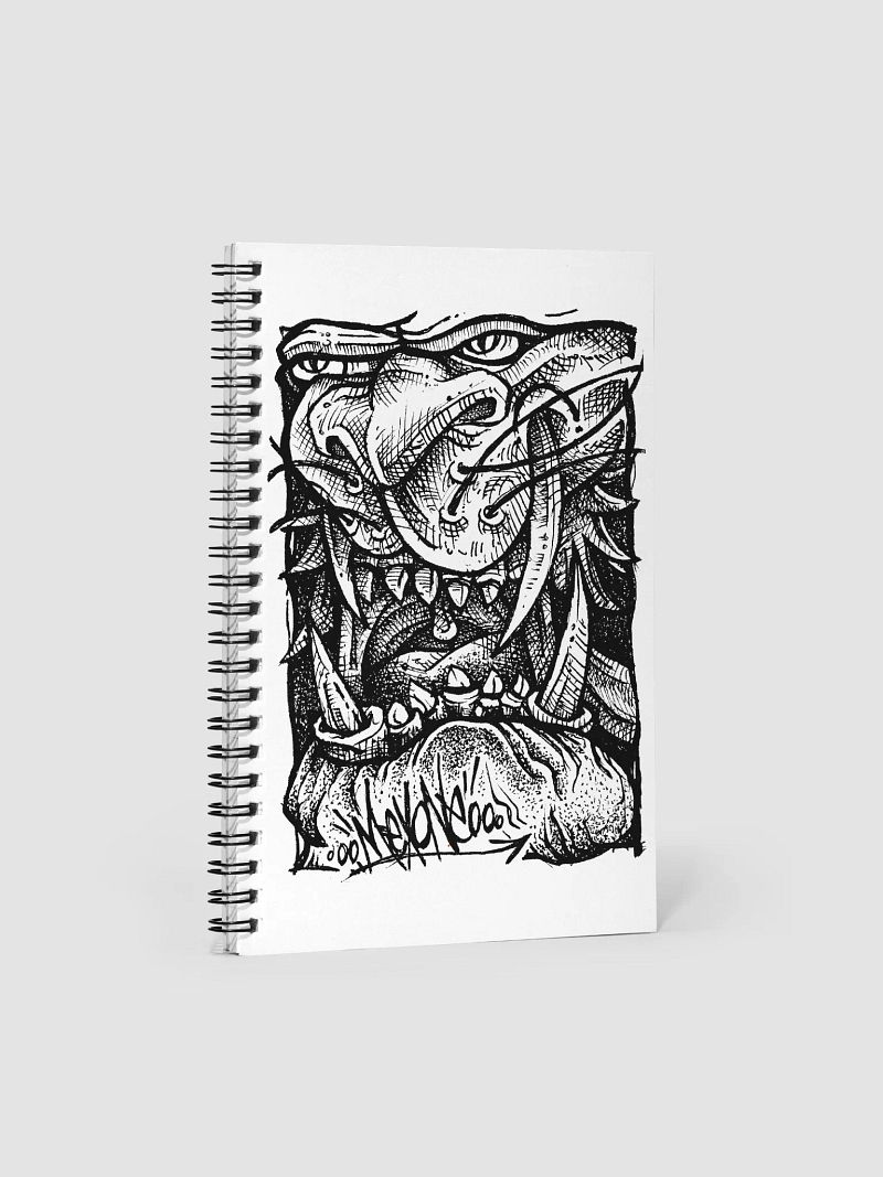 LionFace Spiral Notebook