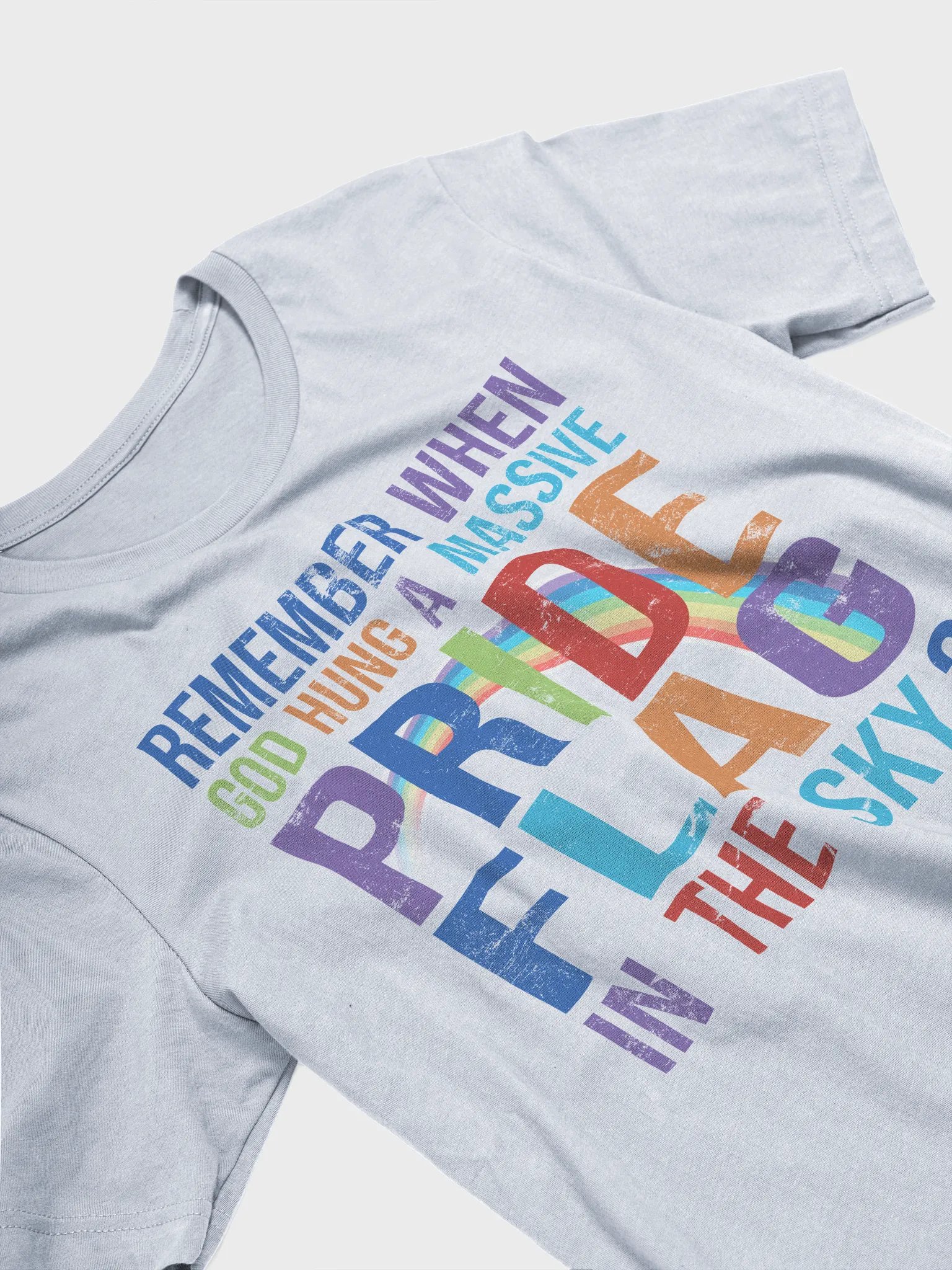 Pride Flag in the Sky T-Shirt - Being Liberal product image (5)