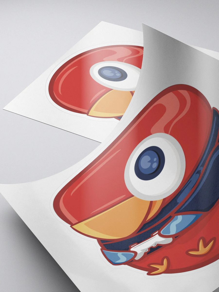 Gamer Parrot Sticker product image (4)