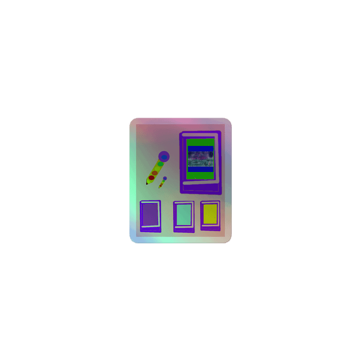 Holographic Space Karaoke Dreams Sticker Sheet product image (1)