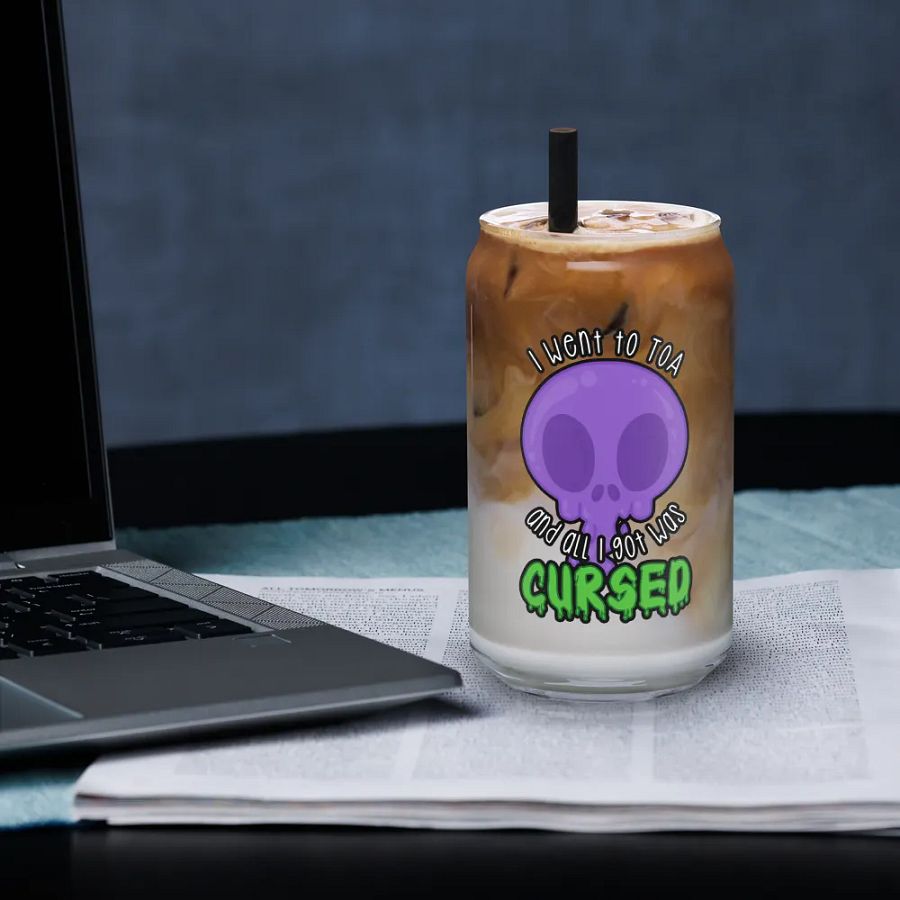 All I Got Was Cursed - Warlock - Can Glass product image (3)