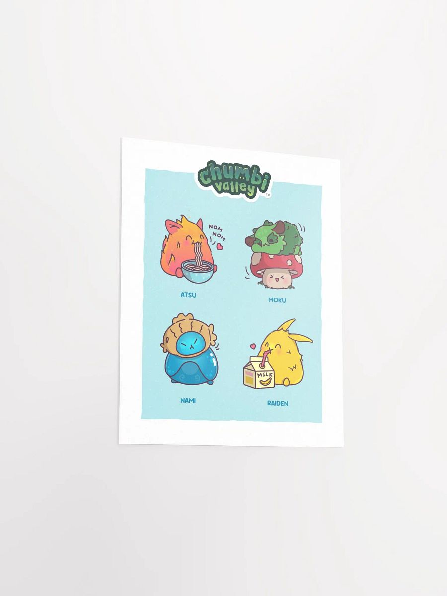 Chumbi Besties Paper Poster product image (3)