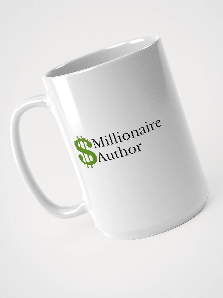 Millionaire Author Mug, Gifts for Authors, Author Gift, Dollar Sign Mug, Abundance Mug, Millionaire Mindset product image (3)