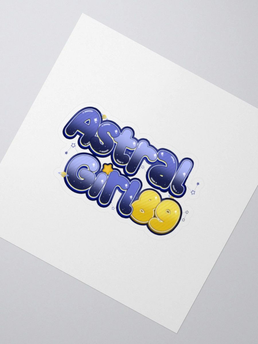 AstralGirl89 Logo sticker product image (4)