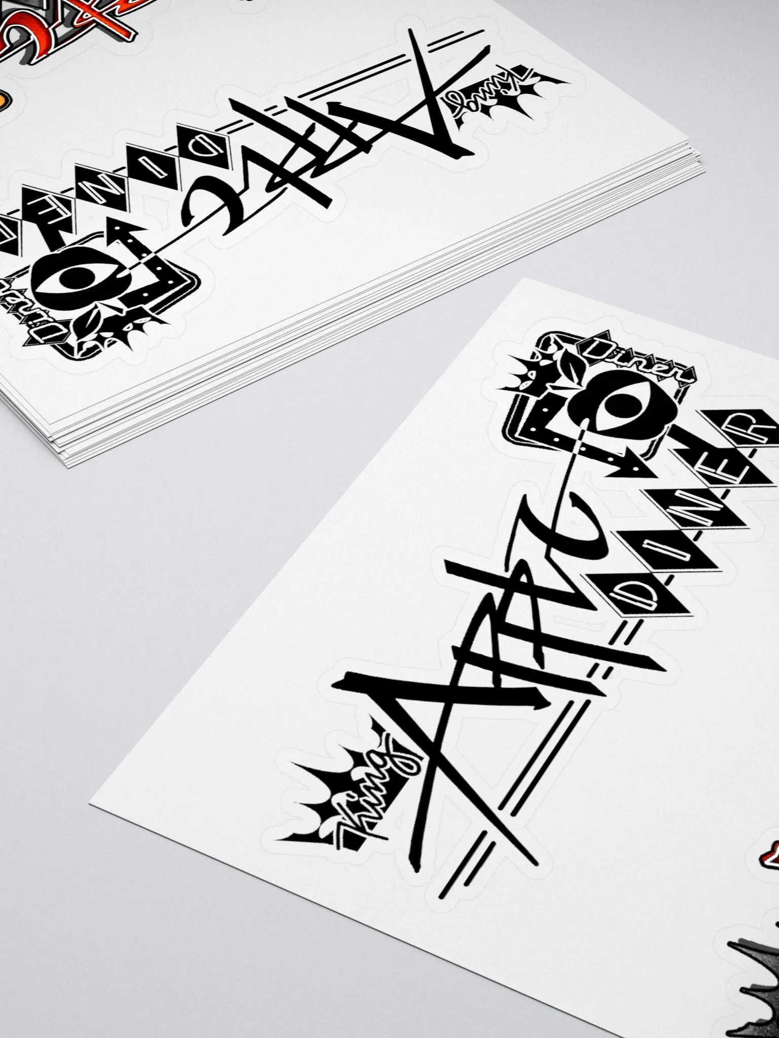 King Apple Diner ✦ Kiss Cut Stickers product image (16)