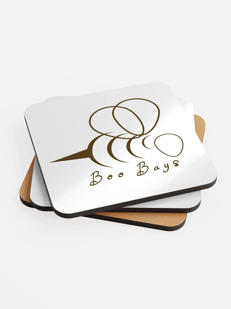 Boo Bays Glossed Cork Coaster product image (2)