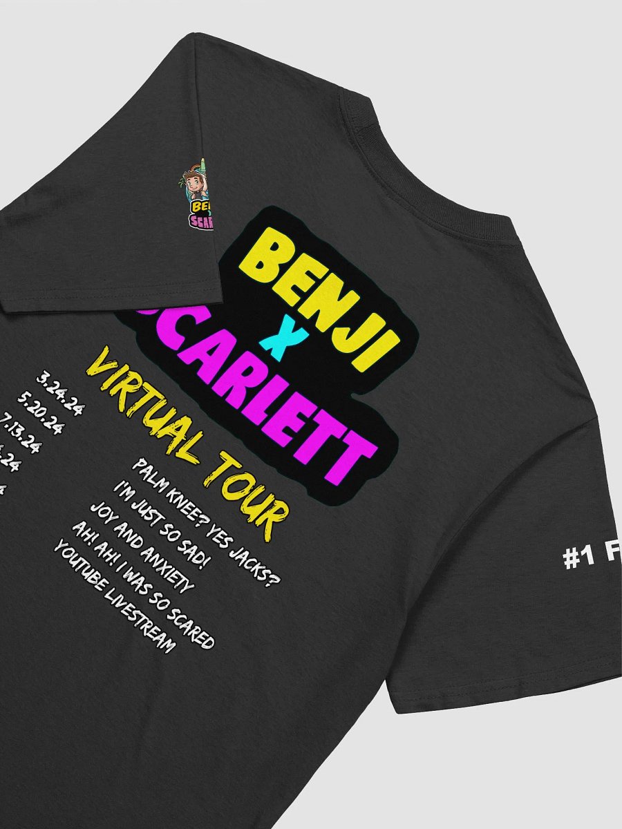 LIMITED EDITION! BENJIxScarlett LiveStream Concert Shirt product image (4)