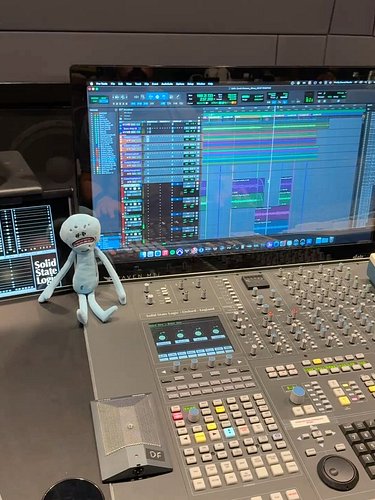 Mr. Meeseeks is stuck here until he helps me finish my album