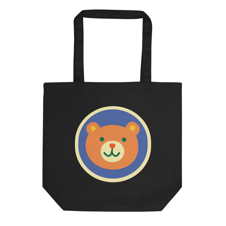 Bear Face Eco-Friendly Tote Bag product image (1)