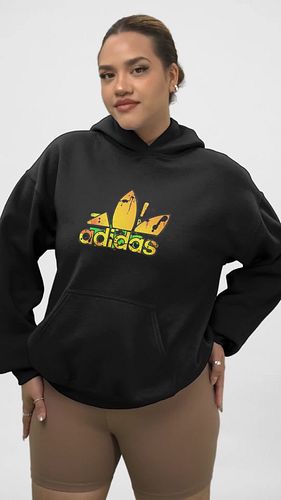 Stay cozy and stylish with the Splatter Logo Adidas Fleece Hoodie—perfect for any occasion. #Adidas #Streetwear #Fashion #Coz...