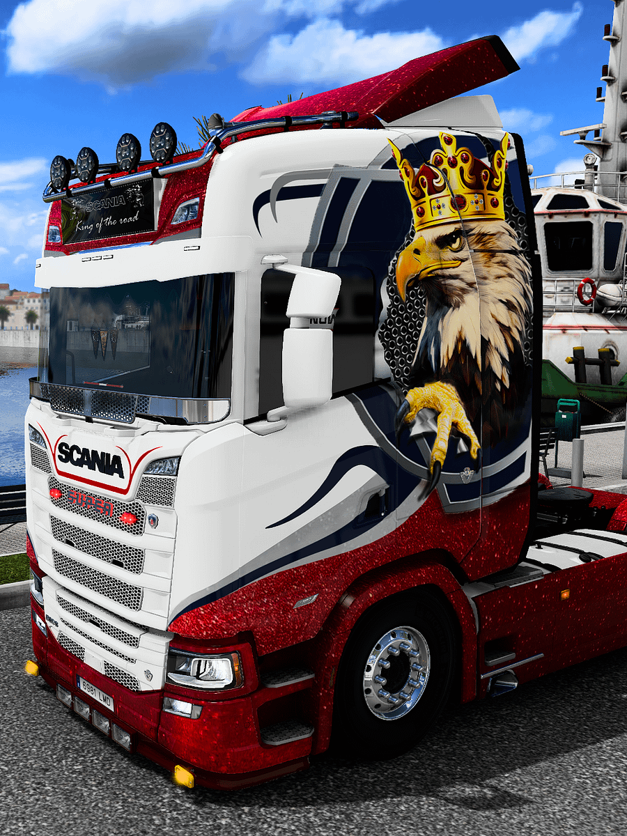 ETS2 Skin - Scania Next Gen Griffin By Dsan22 product image (6)