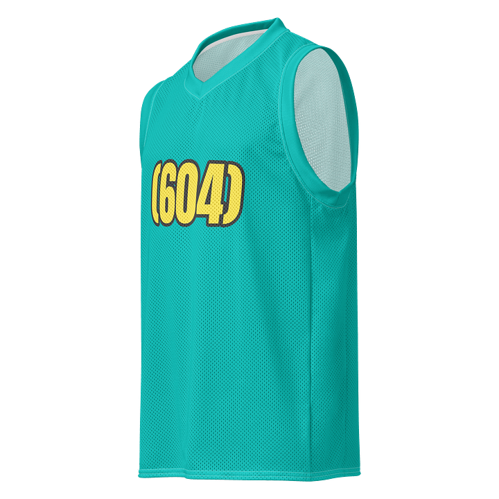 Teal Tempest All-Over Basketball Jersey product image (1)