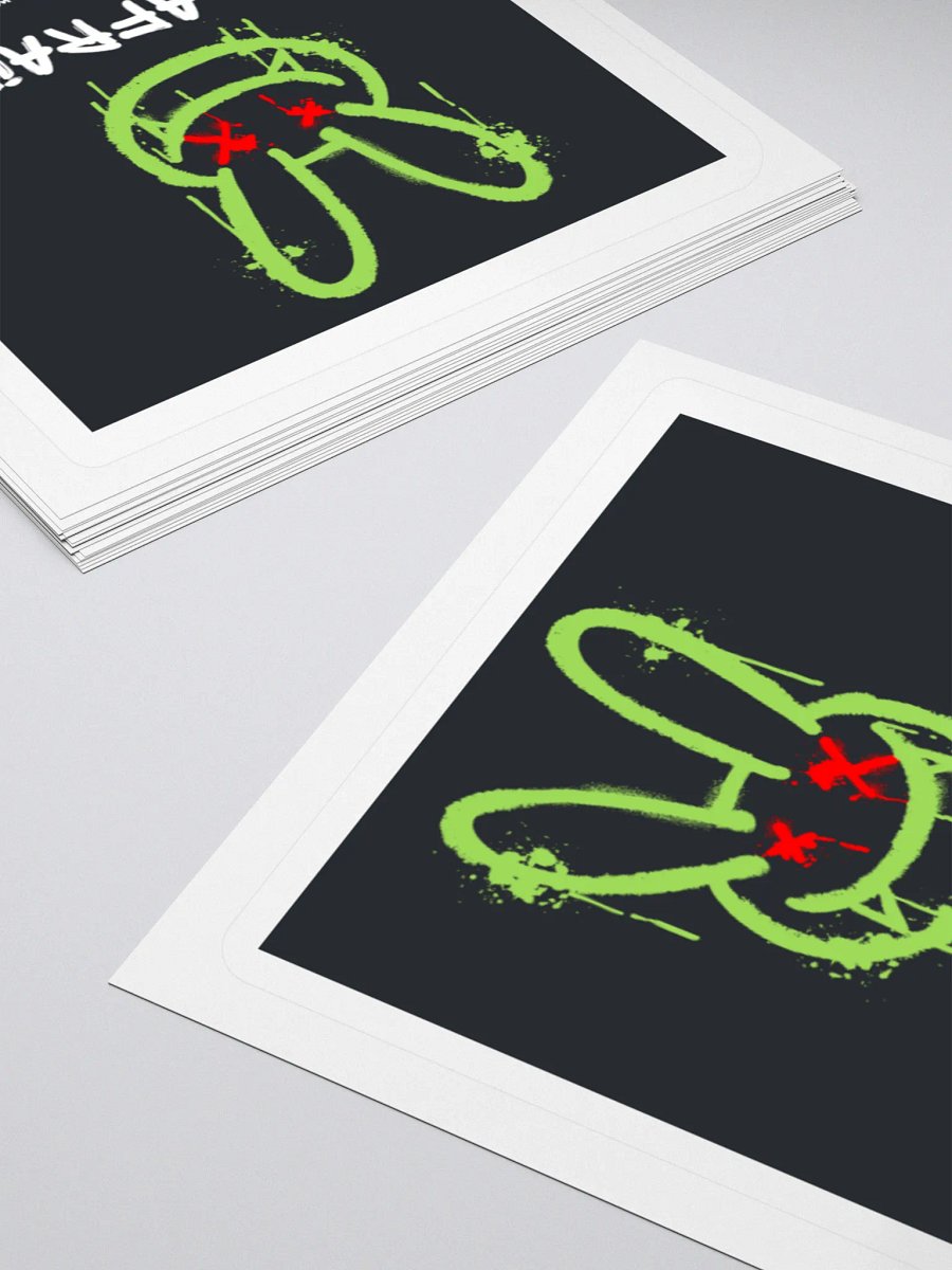 Be Afraid sticker product image (14)