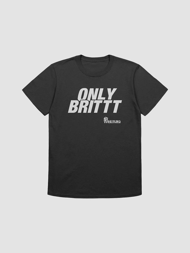 QSHW ONLY BRITTT (WHITE DESIGN) T-SHIRT product image (1)