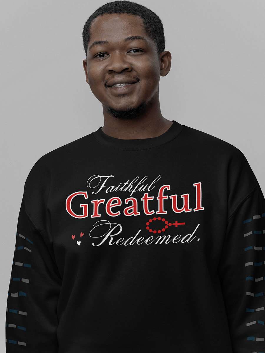 Faithful, Grateful , Redeemed Christian Faith, Heritage Sweater product image (1)