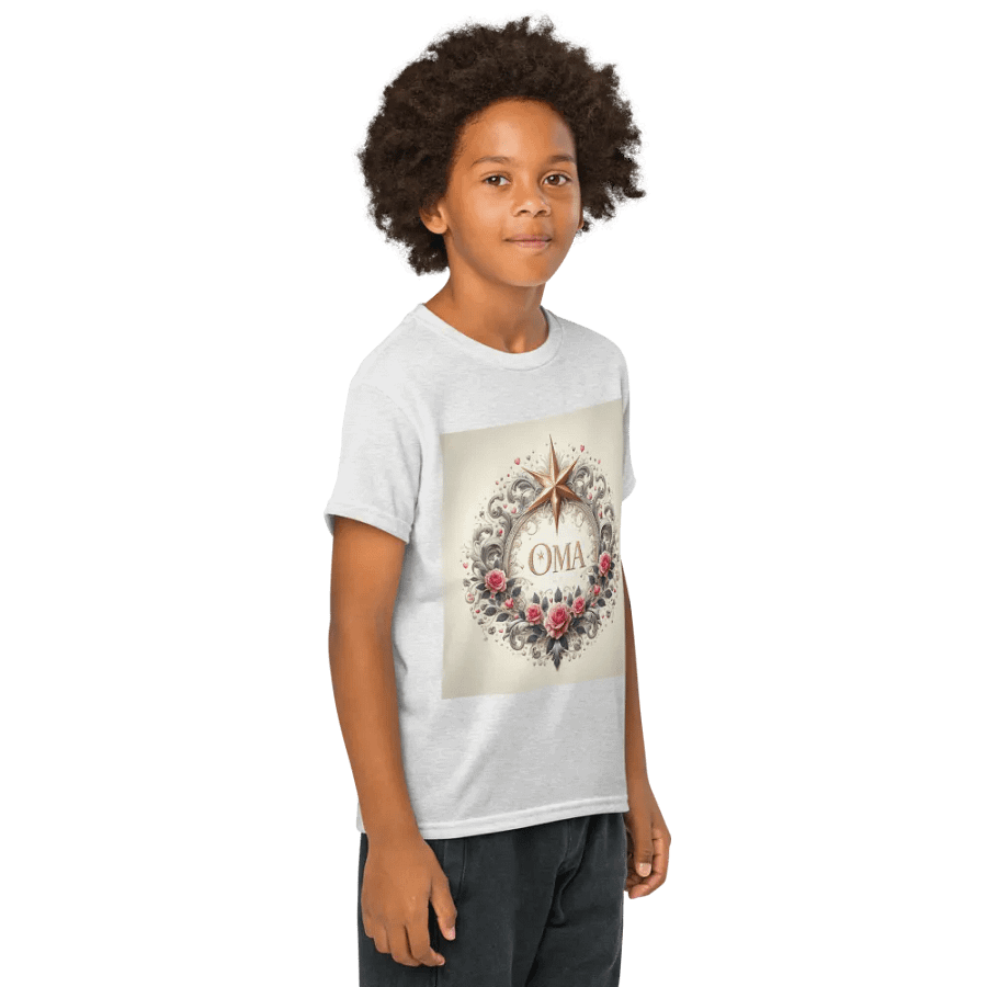 ✨ Oma Floral Star T-Shirt – A Gift Full of Love ✨ product image (4)