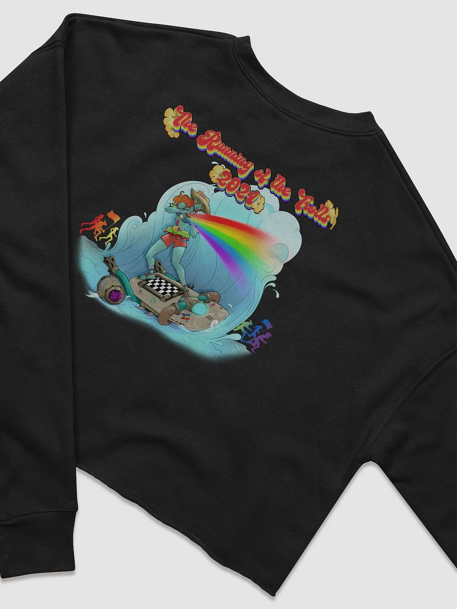 Running of the Trolls Rainbow Crop Sweater - by Mischi product image (4)