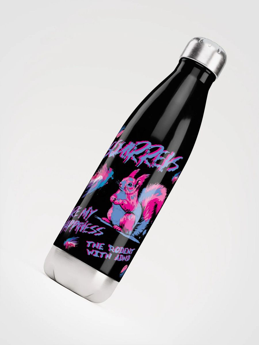 SQUIRRELS ARE MY HAPPINESS Stainless Steel Bottle product image (4)